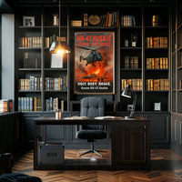 Kaman HH-43 Huskie Ugly. Boxy. Brave Poster