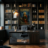 St. Barbara Guardian of Thunder Poster