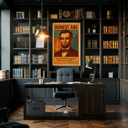 Abraham Lincoln "Honest Abe" Poster PosterGoat