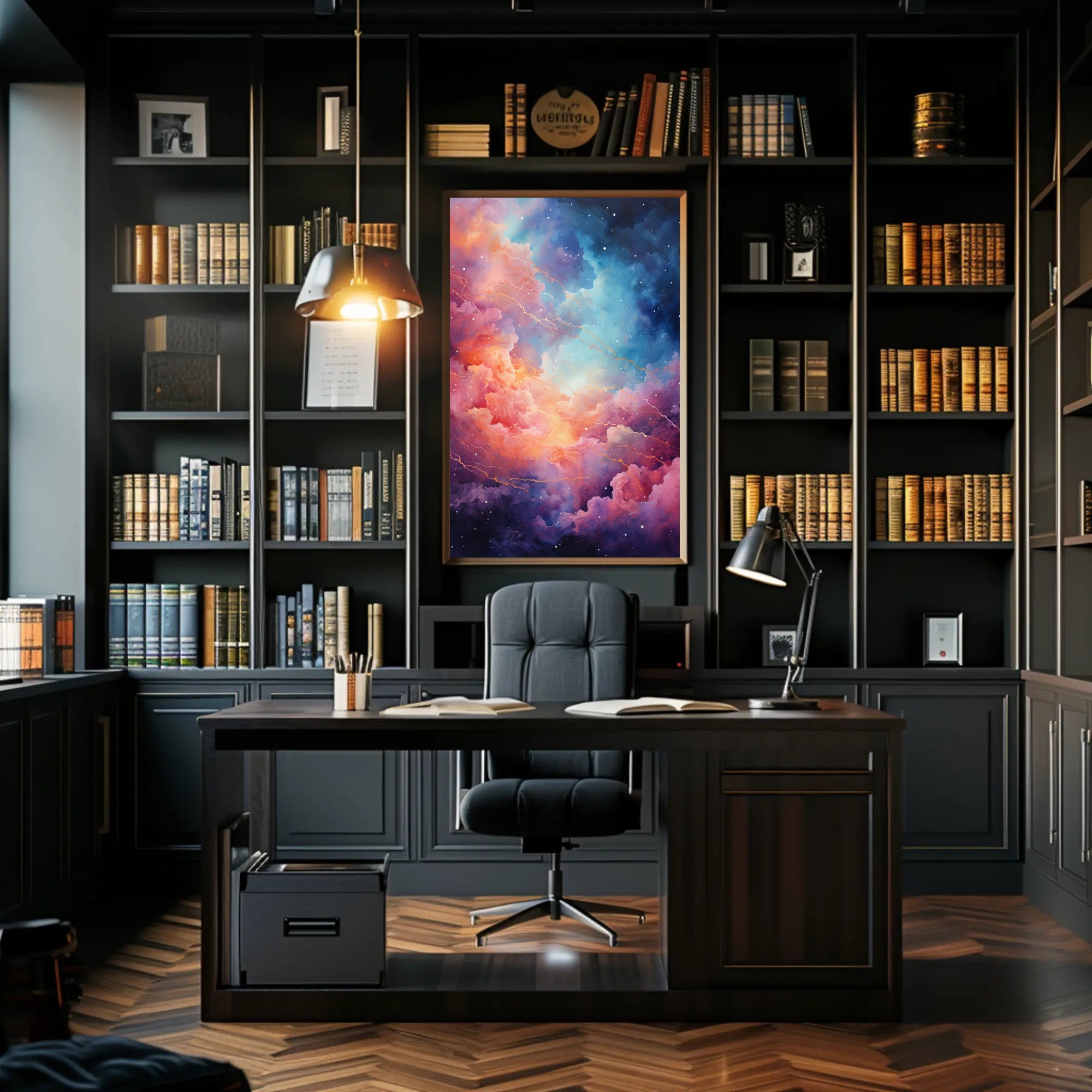 Celestial Dreamscape Poster PosterGoat