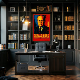Gerald Ford Presidential Term Poster