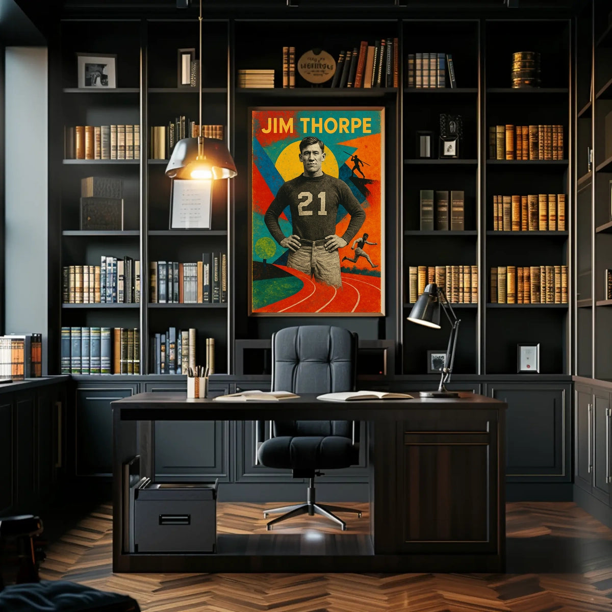 Jim Thorpe Athletic Legend Poster