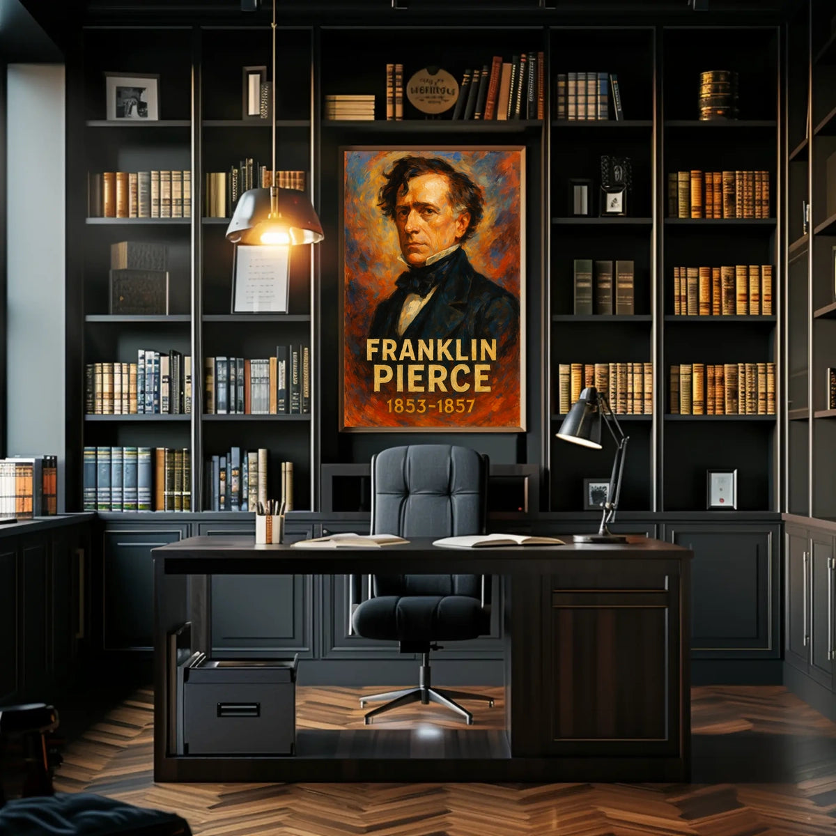 Franklin Pierce 14Th President Poster