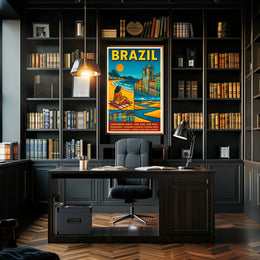 Discover Brazil Poster