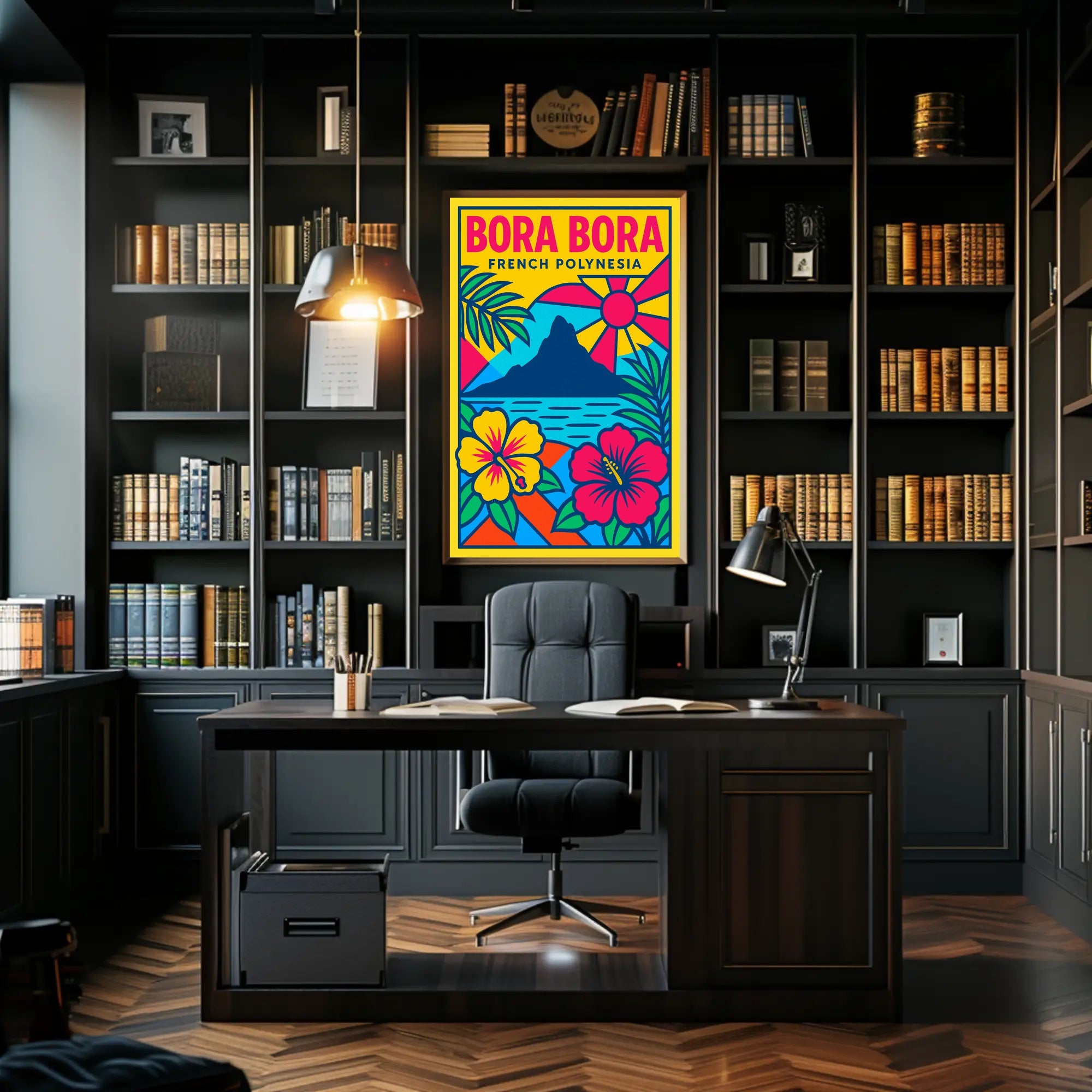 Bora Bora French Polynesia Poster PosterGoat