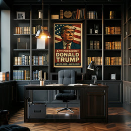 Donald Trump 47Th President Poster