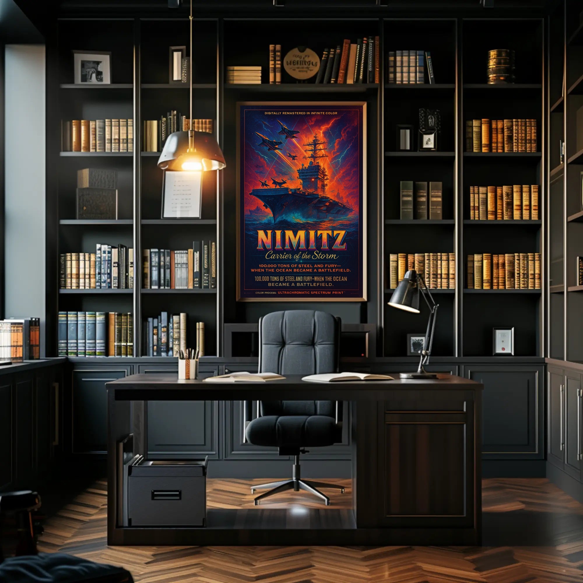 Nimitz – Carrier of the Storm Poster PosterGoat