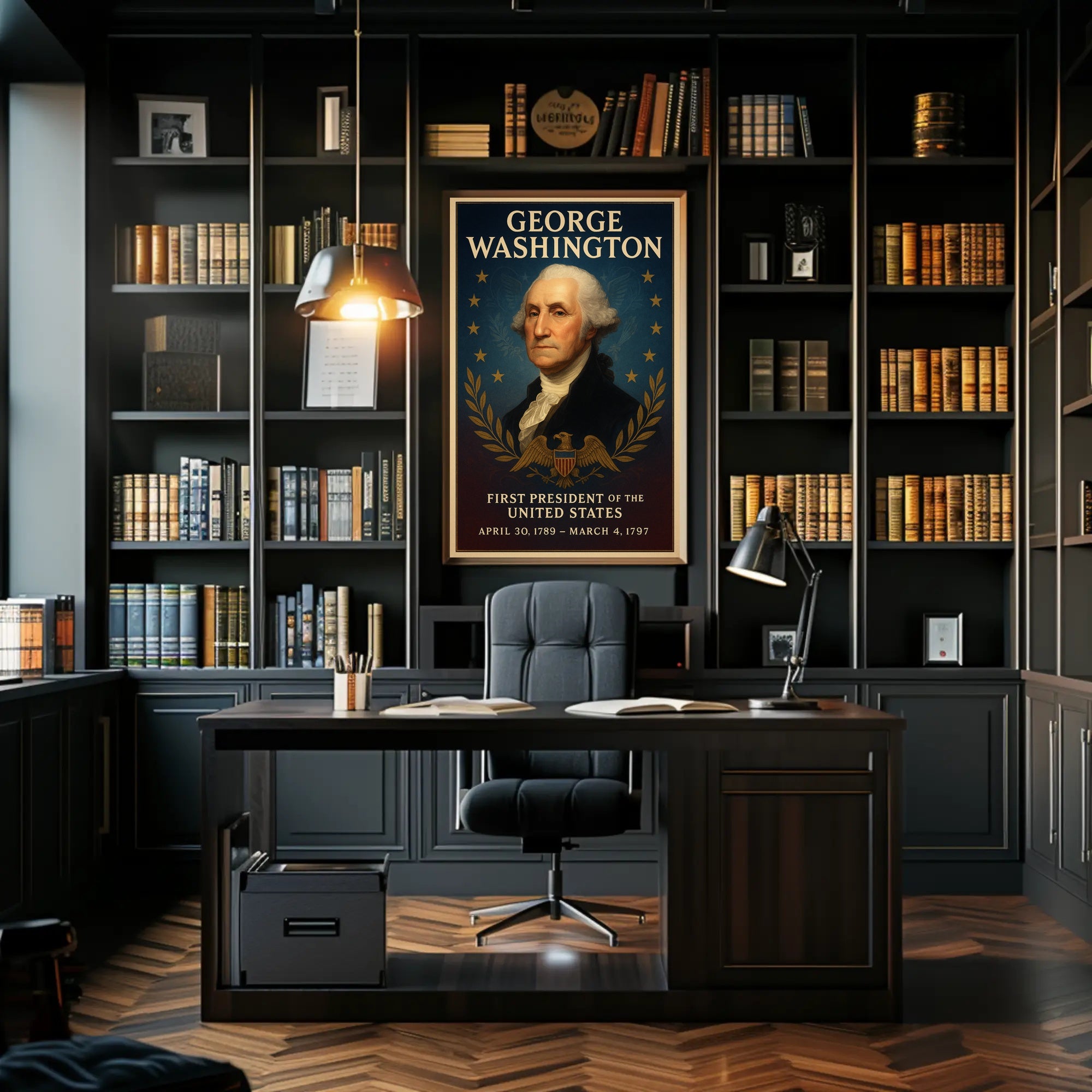 George Washington 1st President Poster PosterGoat