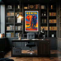 Majestic Kenya Poster