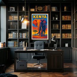 Majestic Kenya Poster