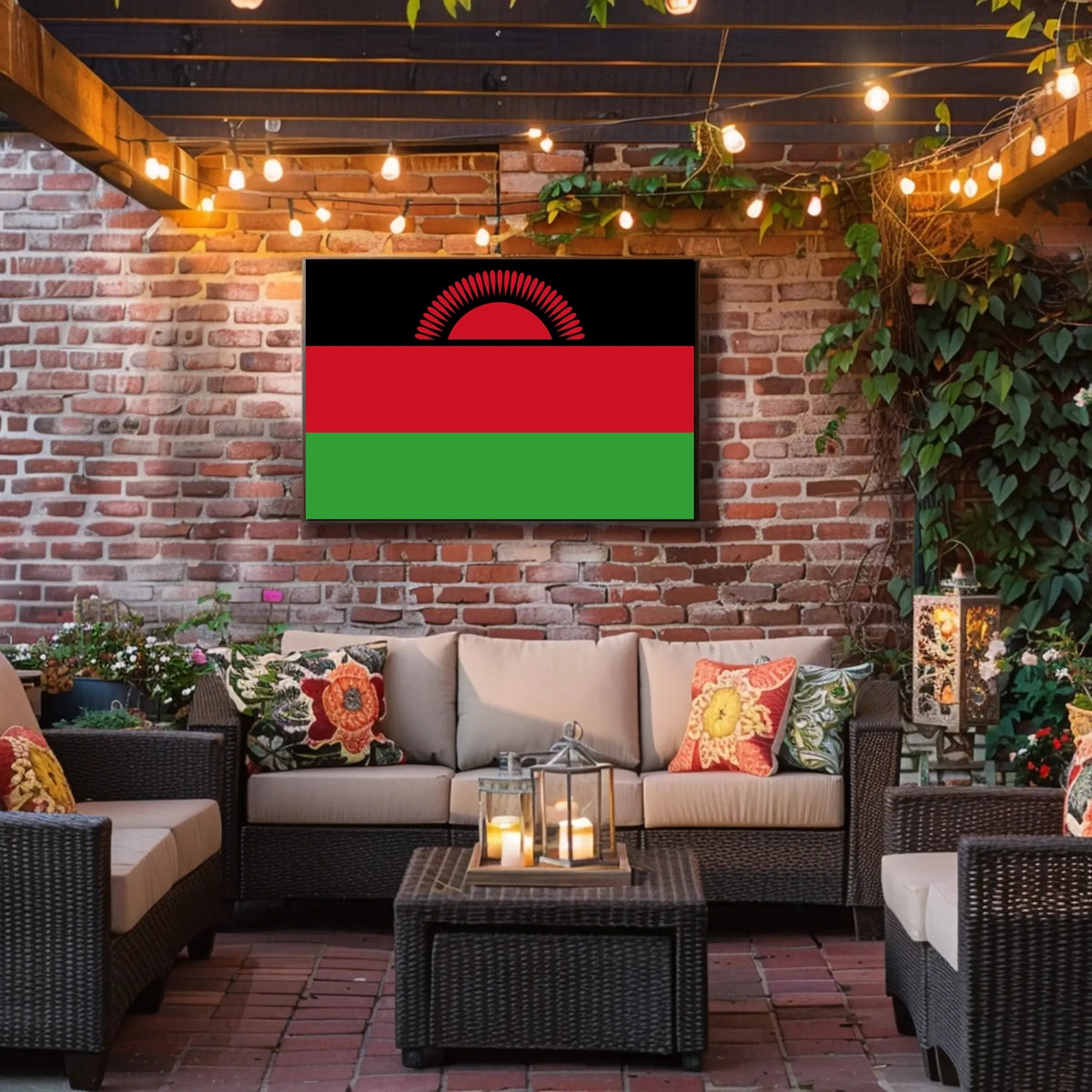 Malawi Flag Poster