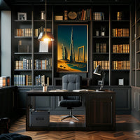 Architectural Wonders Of Dubai Poster