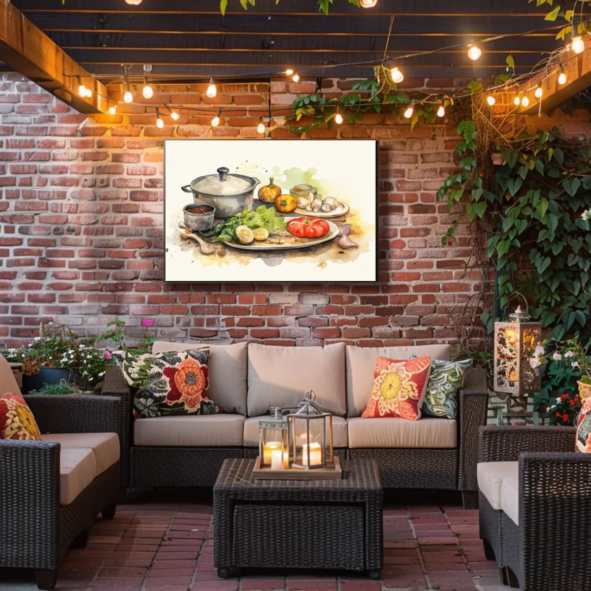 Culinary Still Life Poster