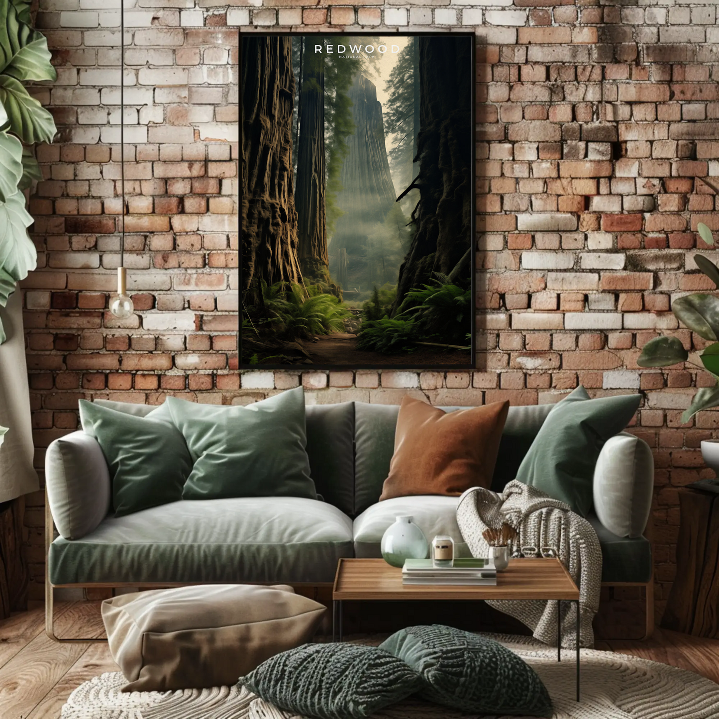 Redwood National Park Poster