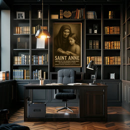 Saint Anne Patroness Of Mothers And Poster