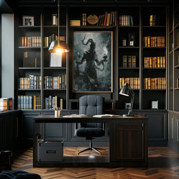 Enigmatic Sorcerer Poster PosterGoat