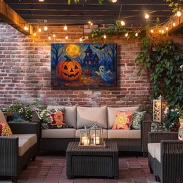 Halloween Night Fantasy Gothic Wanderlust Poster