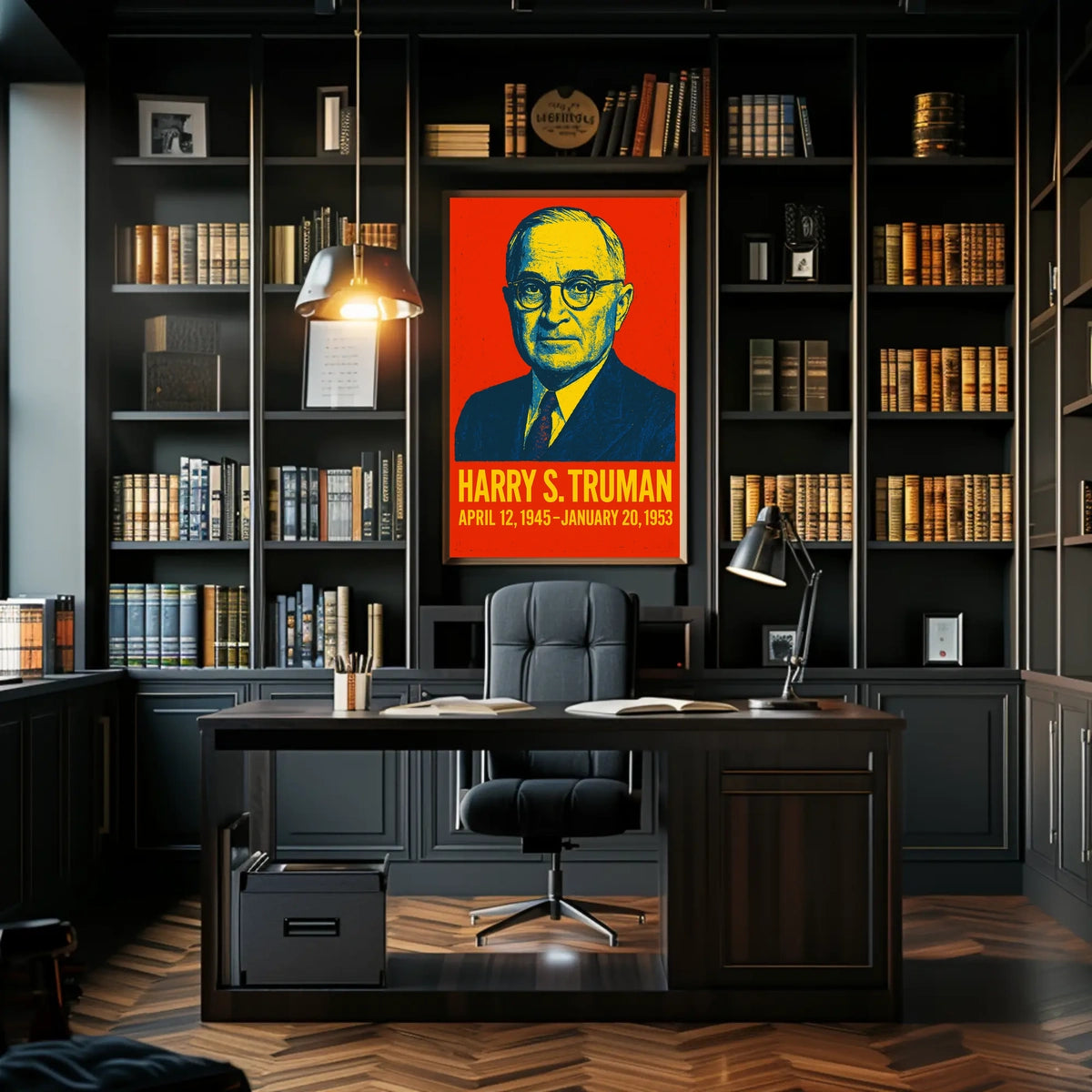 Harry S. Truman Presidential Term Poster