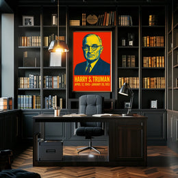 Harry S. Truman Presidential Term Poster