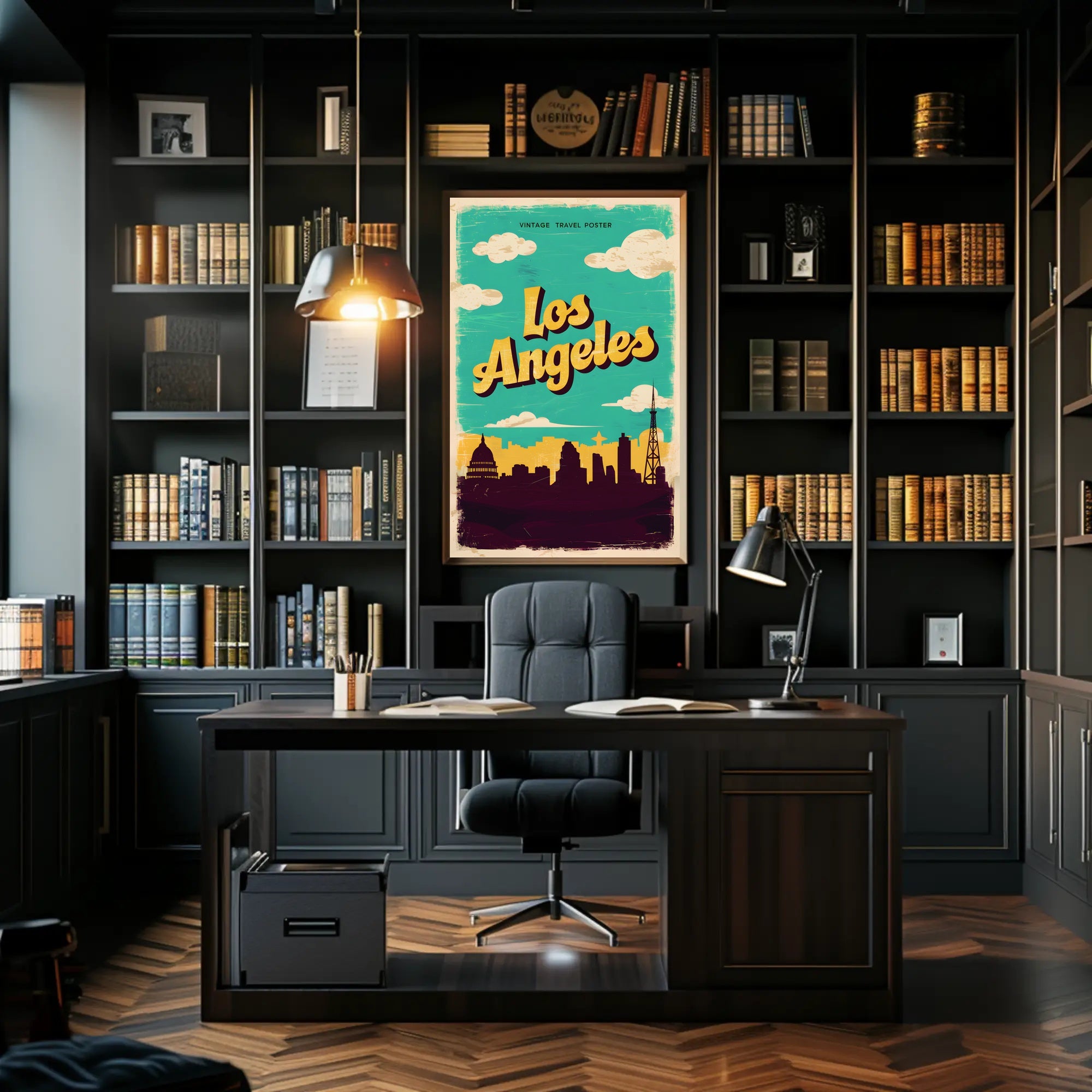 Los Angeles Vintage Poster