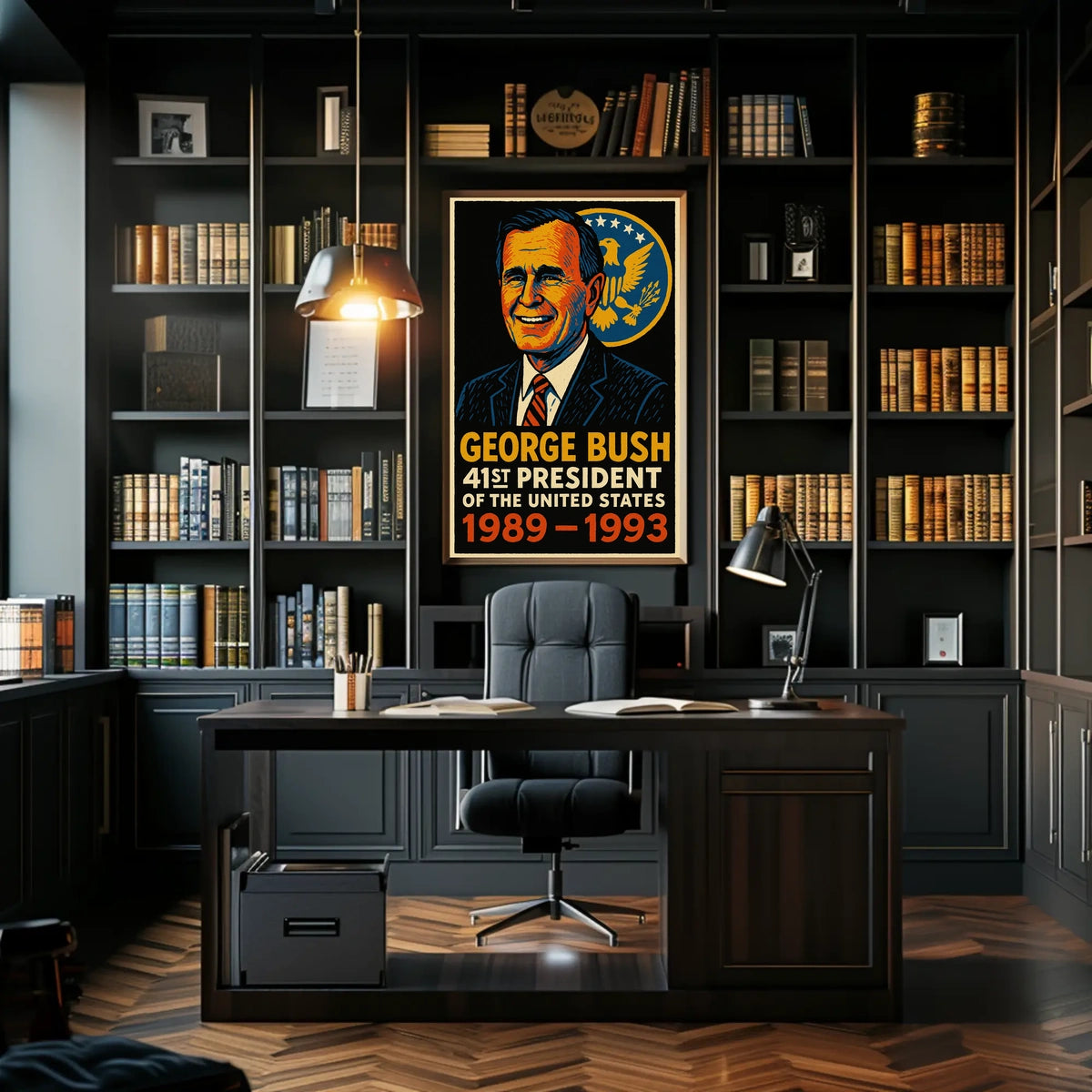 George Bush 41st President Poster