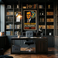 George Bush 41st President Poster