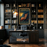 America Unfurling Legacy Poster