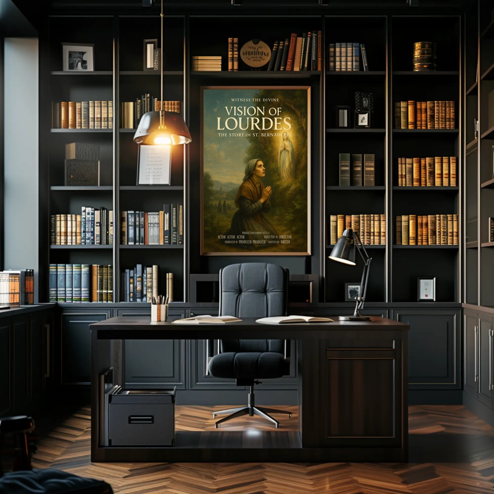 Vision of Lourdes Poster PosterGoat
