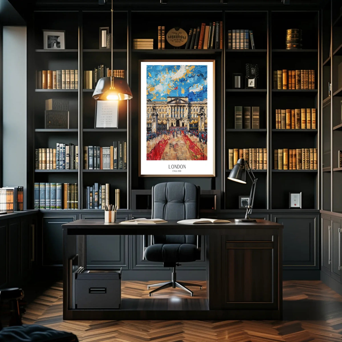 Buckingham Palace in London Poster