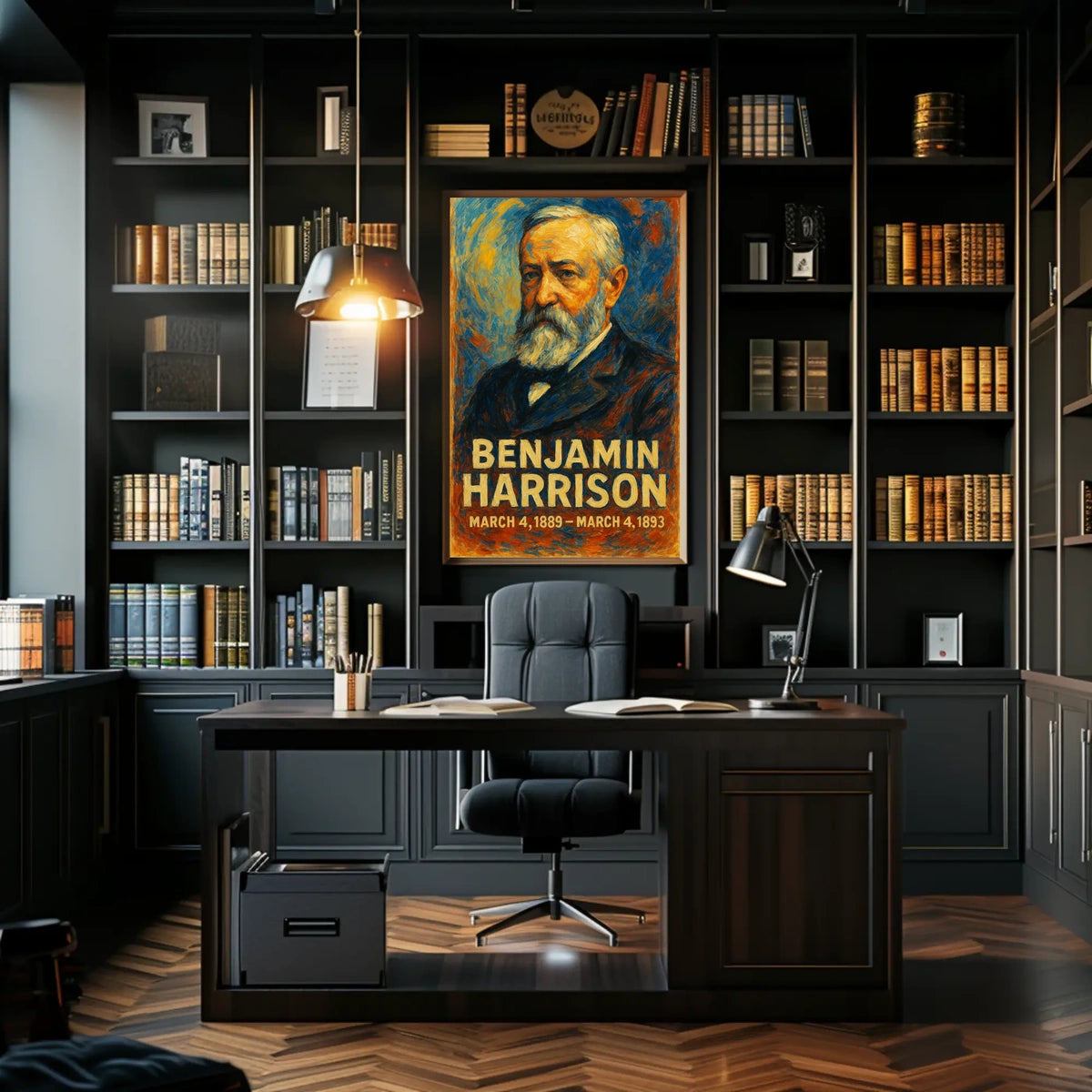 Benjamin Harrison Poster