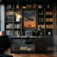 Barkley-Grow T8P-1 Vintage Aviation Poster Art