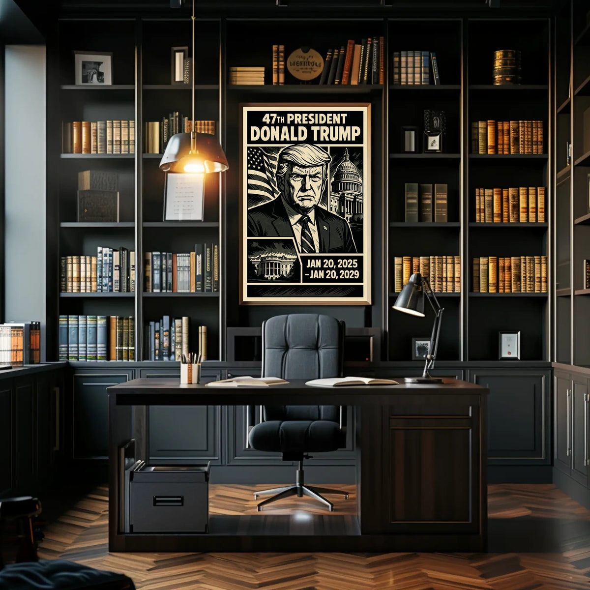 Donald Trump 47th President Poster
