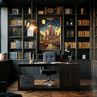Frankfurt by Night Poster
