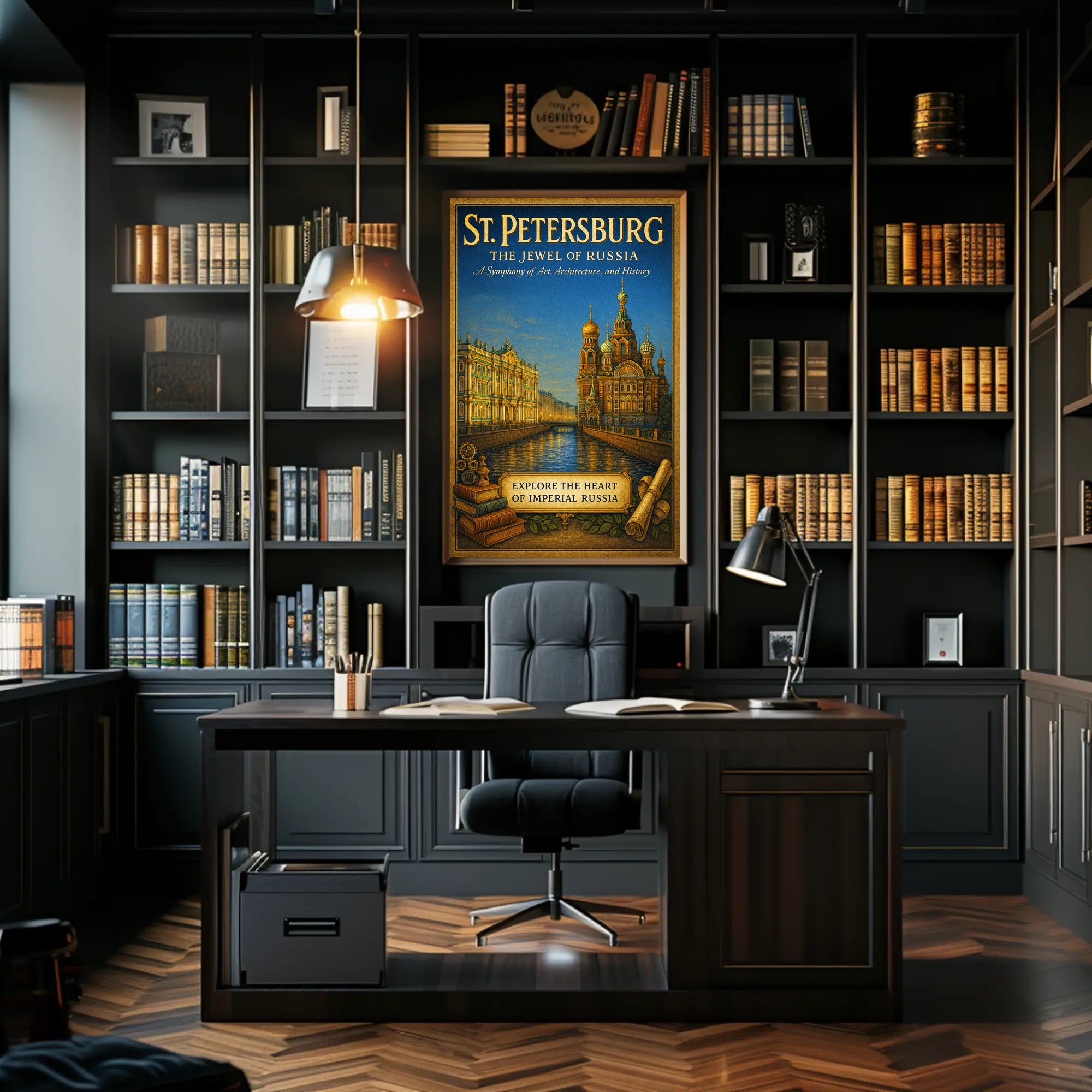 St. Petersburg The Jewel of Russia Poster