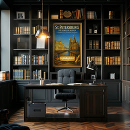St. Petersburg The Jewel of Russia Poster