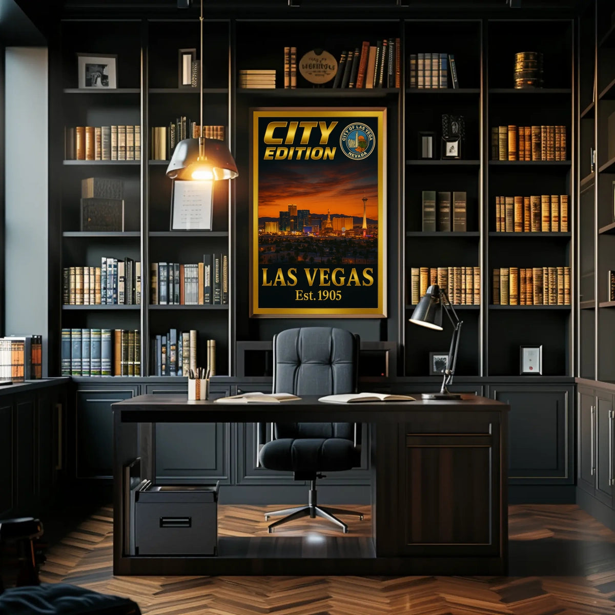 Las Vegas City Edition Poster