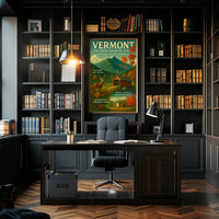 Vermont Natural Serenity Wall Art Print