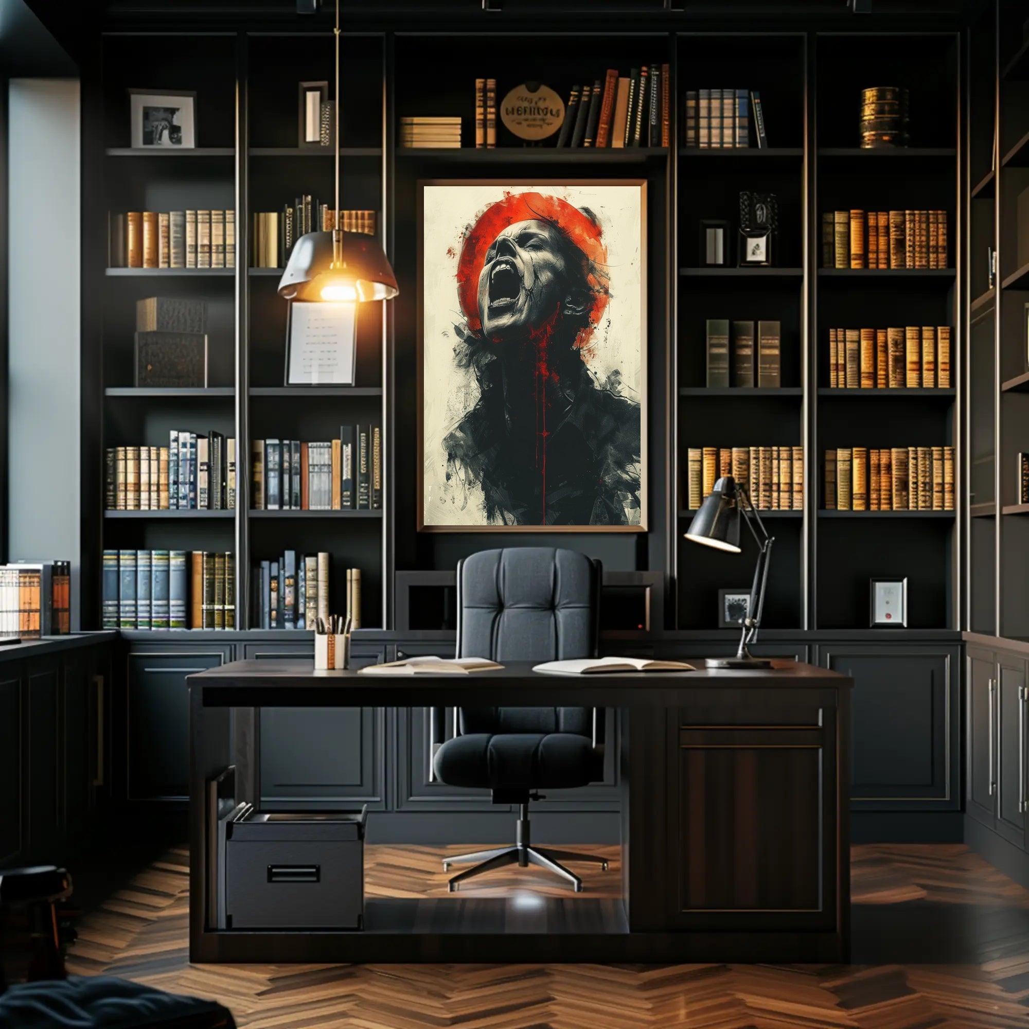 Expression of Anguish Poster PosterGoat