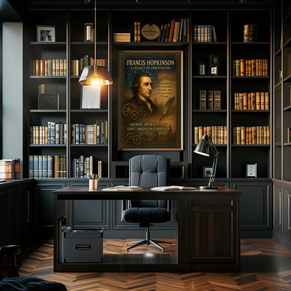 Francis Hopkinson A Legacy of Innovation Poster