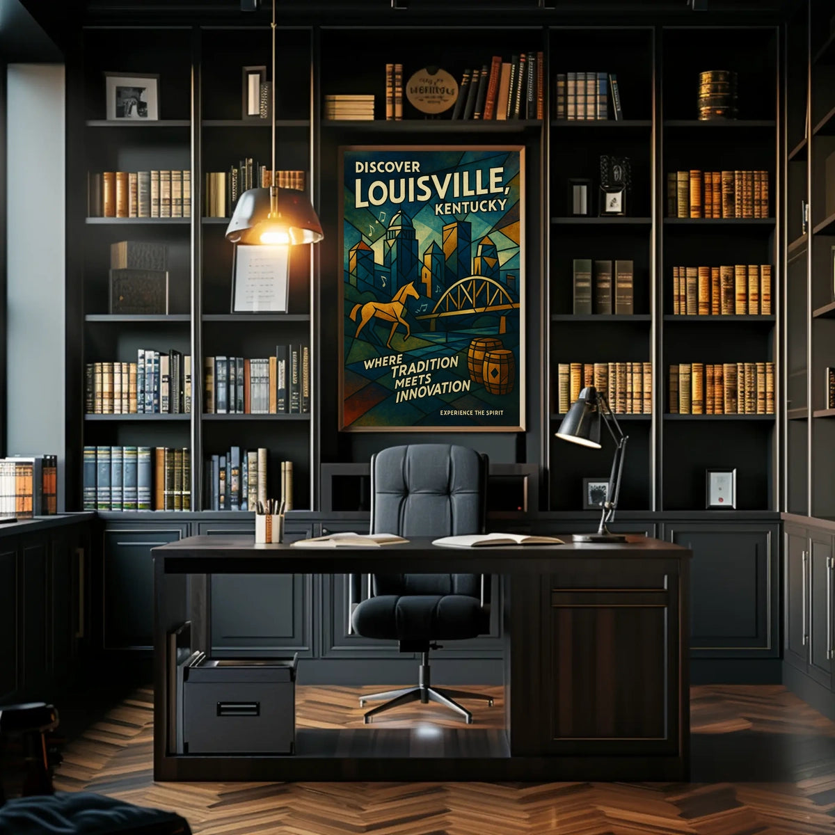 Discover Louisville, Kentucky Poster