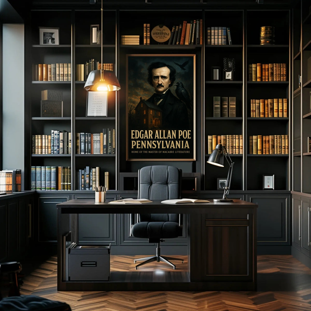 Edgar Allan Poe Master Of Macabre Poster