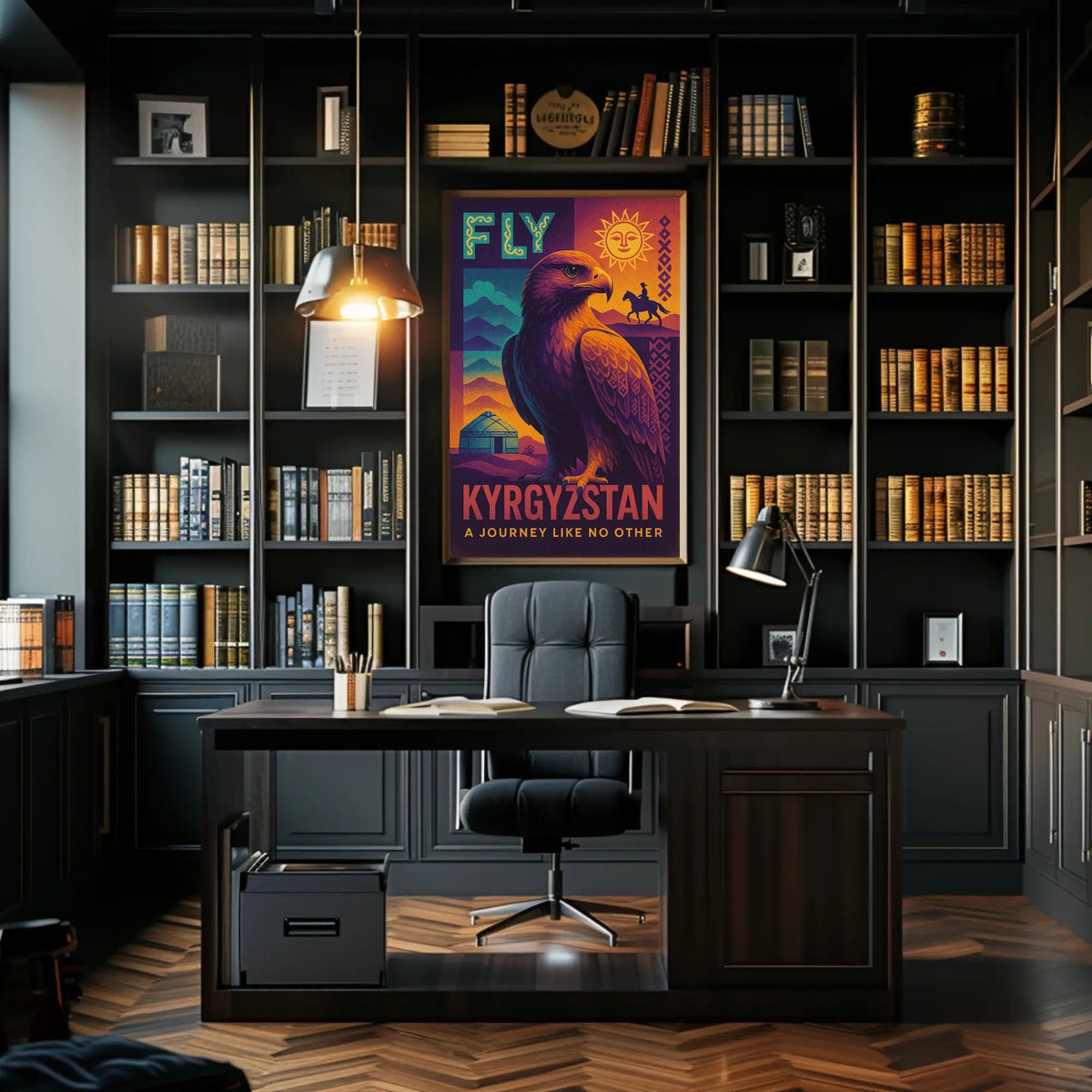 Fly Kyrgyzstan A Journey Like No Other Poster