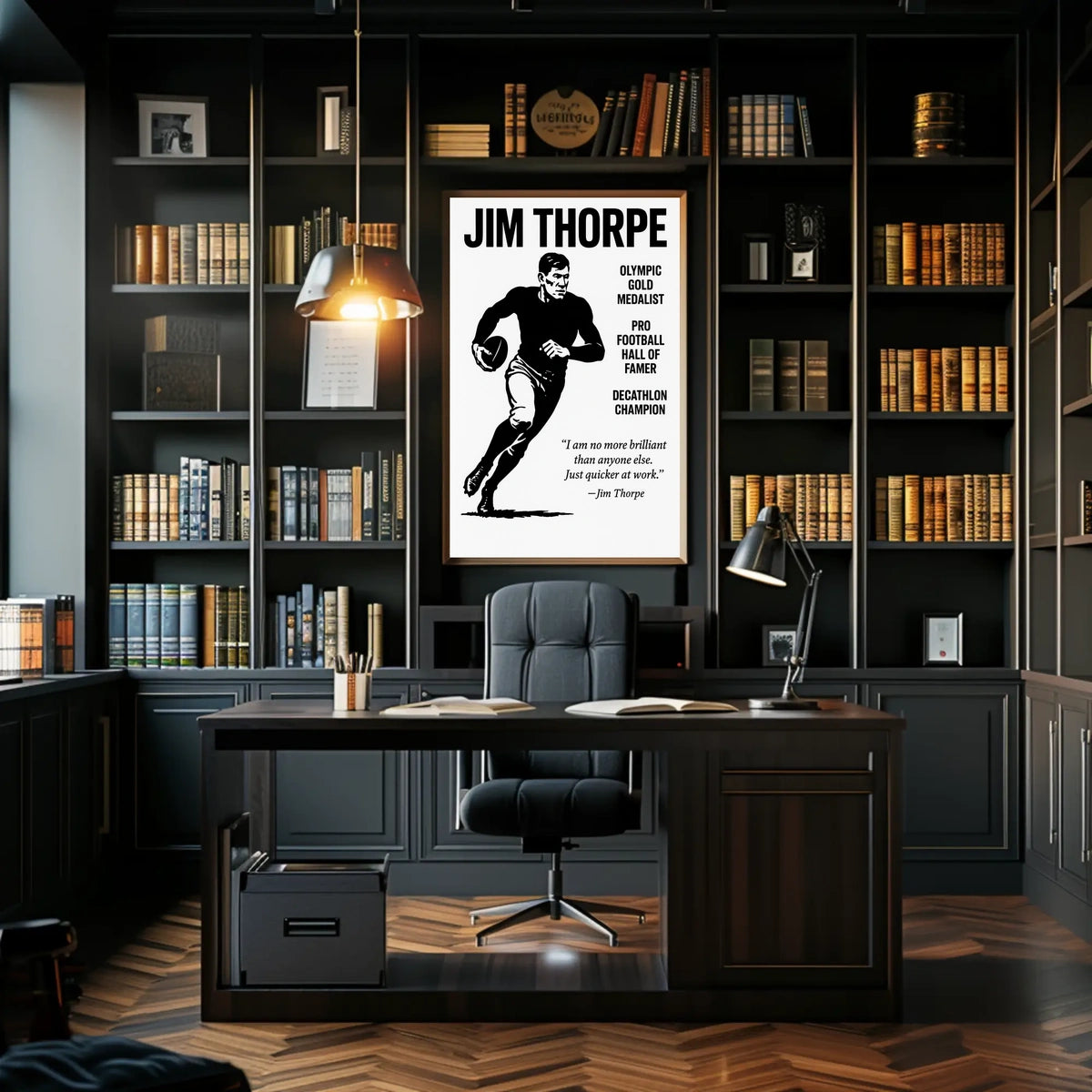 Celebrate Jim Thorpes Legacy with Our Exclusive Poster