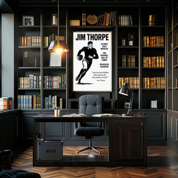 Celebrate Jim Thorpes Legacy with Our Exclusive Poster