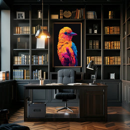 Vibrant Avian Art Poster