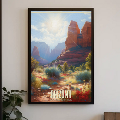 Arizona Vintage Poster