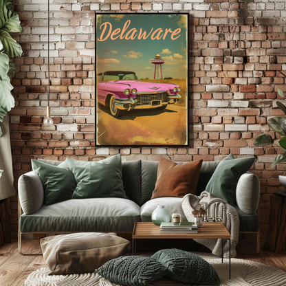 Classic Delaware Drive Poster