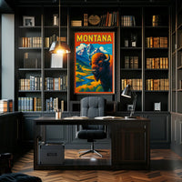 Montana Wilderness Poster