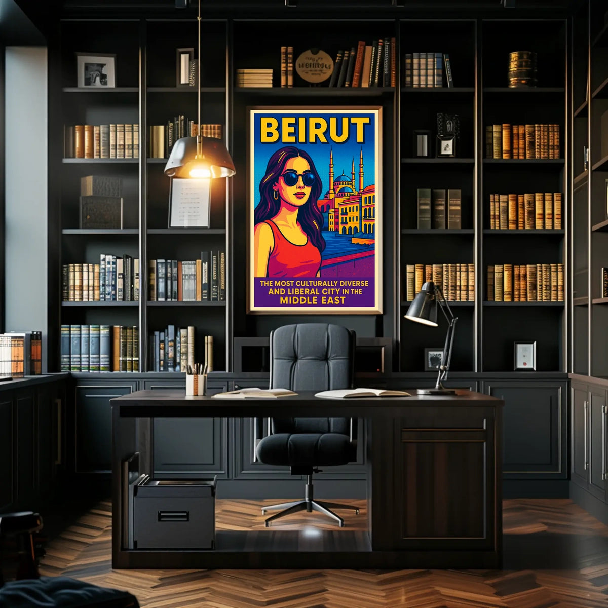 Beirut A Cultural Hub Poster