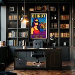 Beirut A Cultural Hub Poster